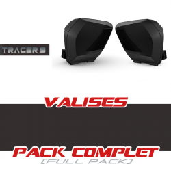 PACK-T9-TOUR-25GT : Set borse laterali TOUR Yamaha 2025 GT/GT+ Yamaha Tracer 9
