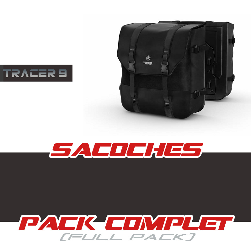 PACK-T9-SAC-EXPLOR : Paquete de alforjas Explorer Yamaha Yamaha Tracer 9