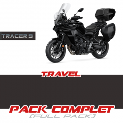 B5U-FVPTR-02-41 : Travel-Pack Mitternachtsschwarz Yamaha 2021-2024 Yamaha Tracer 9