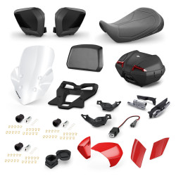 B5U-FVPTR-02-40 : Pacchetto TRAVEL Redline Yamaha 2021-2024 Yamaha Tracer 9