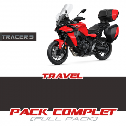 B5U-FVPTR-02-40 : Pacchetto TRAVEL Redline Yamaha 2021-2024 Yamaha Tracer 9