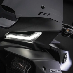 BULLE06754 : High Protection BCD Design 2025 Windshield Yamaha Tracer 9