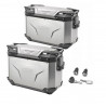 Maletas laterales Givi Trekker Outback Evo Smart 37LT
 Coloris-Aluminium